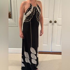 Diane von Furstenberg silk maxi, size 2